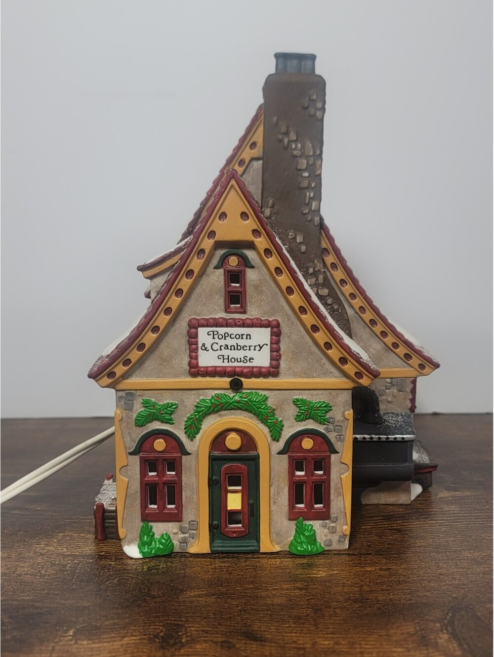 Dept 56 Popcorn & Cranberry House Heritage Village North Pole 56388